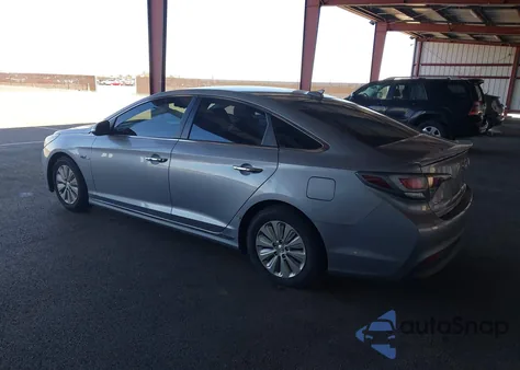 2017 Hyundai Sonata Hybrid Se from USA, damaged, VIN KMHE24L13HA044393